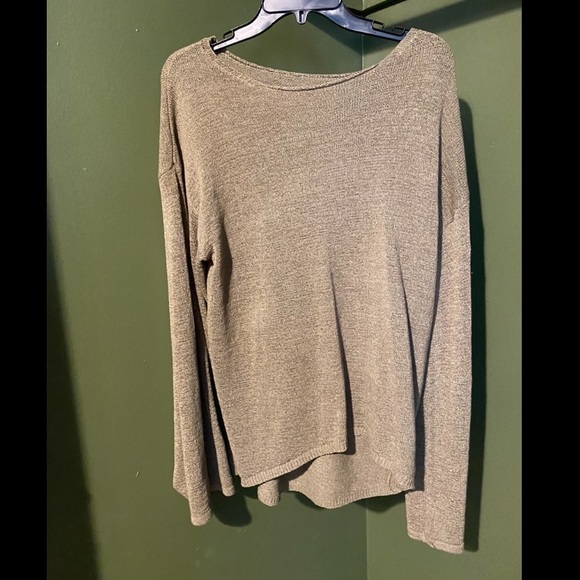 🌟Green Knit Long-sleeved Top🌟 - Picture 4 of 7